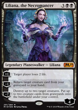 Liliana, the Necromancer⁣ - Core 2019⁣ (Mythic)⁣ [291]