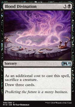 Blood Divination⁣ - Core 2019⁣ (Uncommon)⁣ [86]
