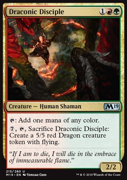 Draconic Disciple⁣ - Core 2019⁣ (Uncommon)⁣ [215]