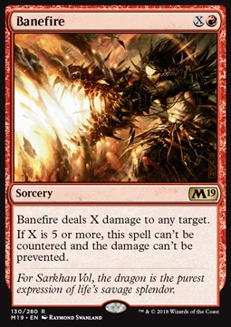 Banefire⁣ - Core 2019⁣ (Rare)⁣ [130]