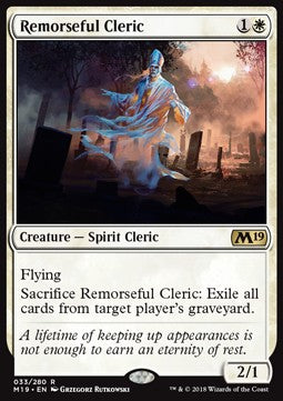 Remorseful Cleric⁣ - Core 2019⁣ (Rare)⁣ [33]