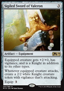 Sigiled Sword of Valeron⁣ - Core 2019⁣ (Rare)⁣ [244]