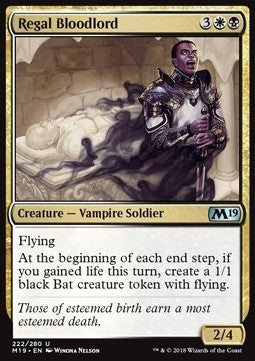 Regal Bloodlord⁣ - Core 2019⁣ (Uncommon)⁣ [222]