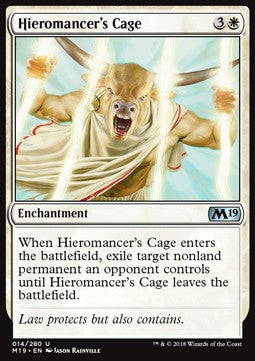 Hieromancer's Cage⁣ - Core 2019⁣ (Uncommon)⁣ [14]