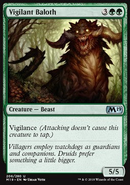 Vigilant Baloth⁣ - Core 2019⁣ (Uncommon)⁣ [206]