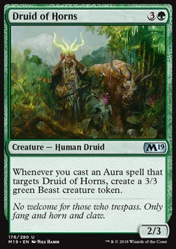 Druid of Horns⁣ - Core 2019⁣ (Uncommon)⁣ [176]