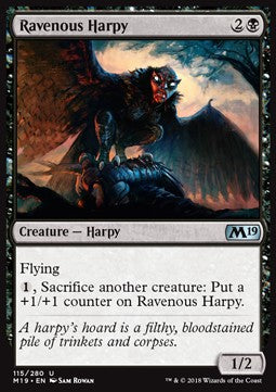 Ravenous Harpy⁣ - Core 2019⁣ (Uncommon)⁣ [115]