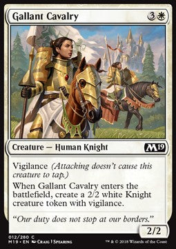 Gallant Cavalry⁣ - Core 2019⁣ (Common)⁣ [12]
