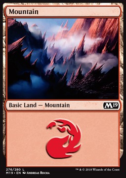 Mountain (V.4)⁣ - Core 2019⁣ (Land)⁣ [276]