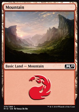 Mountain (V.3)⁣ - Core 2019⁣ (Land)⁣ [275]