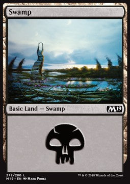 Swamp (V.4)⁣ - Core 2019⁣ (Land)⁣ [272]