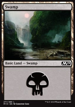 Swamp (V.3)⁣ - Core 2019⁣ (Land)⁣ [271]