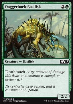 Daggerback Basilisk⁣ - Core 2019⁣ (Common)⁣ [174]