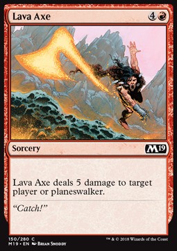 Lava Axe⁣ - Core 2019⁣ (Common)⁣ [150]