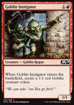 Goblin Instigator⁣ - Core 2019⁣ (Common)⁣ [142]
