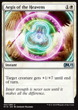 Aegis of the Heavens⁣ - Core 2019⁣ (Uncommon)⁣ [1]