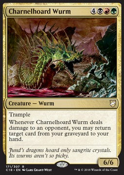 Charnelhoard Wurm⁣ - Commander 2018⁣ (Rare)⁣ [171]