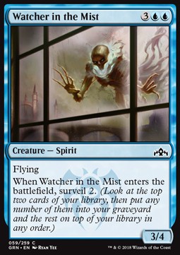 Watcher in the Mist⁣ - Guilds of Ravnica⁣ (Common)⁣ [59]
