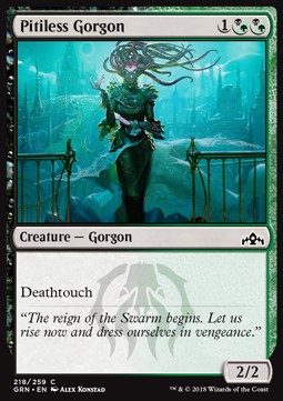 Pitiless Gorgon⁣ - Guilds of Ravnica⁣ (Common)⁣ [218]