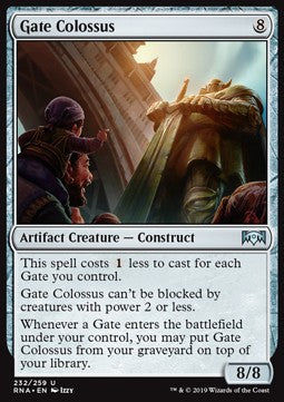 Gate Colossus⁣ - Ravnica Allegiance⁣ (Uncommon)⁣ [232]