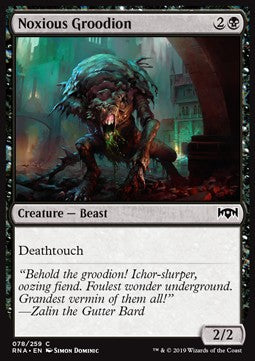 Noxious Groodion⁣ - Ravnica Allegiance⁣ (Common)⁣ [78]