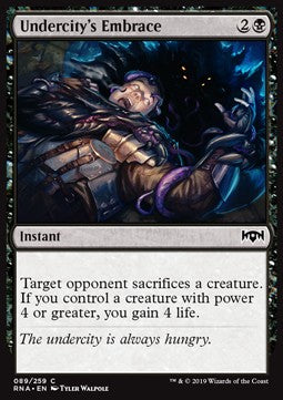 Undercity's Embrace⁣ - Ravnica Allegiance⁣ (Common)⁣ [89]