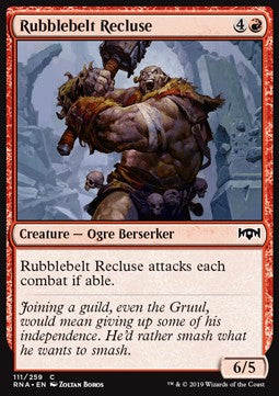 Rubblebelt Recluse⁣ - Ravnica Allegiance⁣ (Common)⁣ [111]