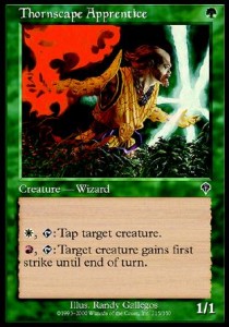 Thornscape Apprentice⁣ - Invasion⁣ (Common)⁣ [215]