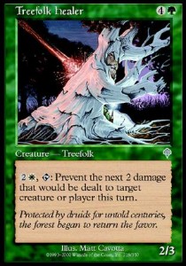 Treefolk Healer⁣ - Invasion⁣ (Uncommon)⁣ [218]