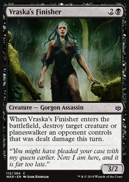 Vraska's Finisher⁣ - War of the Spark⁣ (Common)⁣ [112]