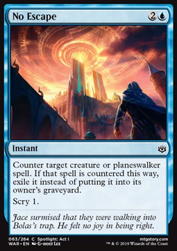 No Escape⁣ - War of the Spark⁣ (Common)⁣ [63]