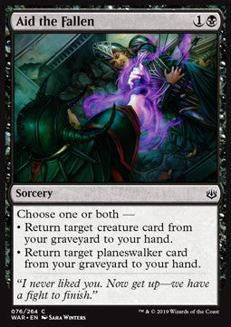 Aid the Fallen⁣ - War of the Spark⁣ (Common)⁣ [76]
