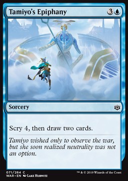 Tamiyo's Epiphany⁣ - War of the Spark⁣ (Common)⁣ [71]
