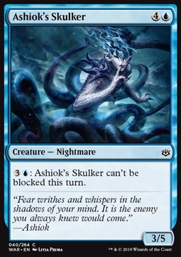 Ashiok's Skulker⁣ - War of the Spark⁣ (Common)⁣ [40]