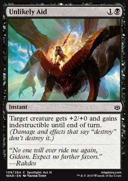 Unlikely Aid⁣ - War of the Spark⁣ (Common)⁣ [109]