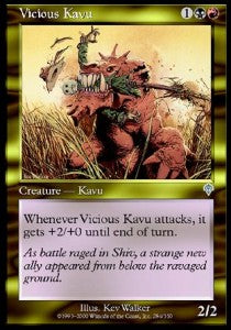 Vicious Kavu⁣ - Invasion⁣ (Uncommon)⁣ [284]