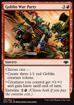 Goblin War Party⁣ - Modern Horizons⁣ (Common)⁣ [131]