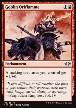Goblin Oriflamme⁣ - Modern Horizons⁣ (Uncommon)⁣ [130]