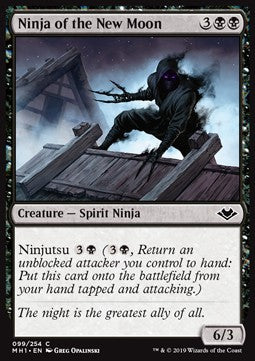 Ninja of the New Moon⁣ - Modern Horizons⁣ (Common)⁣ [99]