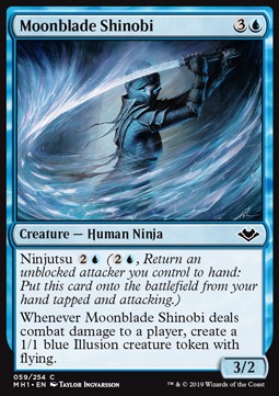 Moonblade Shinobi⁣ - Modern Horizons⁣ (Common)⁣ [59]