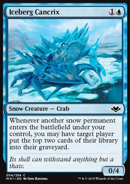 Iceberg Cancrix⁣ - Modern Horizons⁣ (Common)⁣ [54]