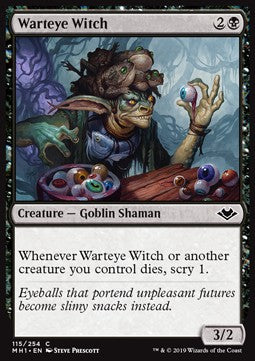 Warteye Witch⁣ - Modern Horizons⁣ (Common)⁣ [115]