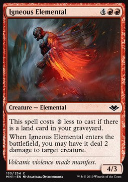 Igneous Elemental⁣ - Modern Horizons⁣ (Common)⁣ [133]