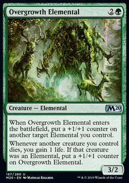 Overgrowth Elemental⁣ - Core 2020⁣ (Uncommon)⁣ [187]