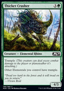 Thicket Crasher⁣ - Core 2020⁣ (Common)⁣ [196]