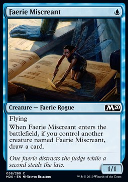 Faerie Miscreant⁣ - Core 2020⁣ (Common)⁣ [58]