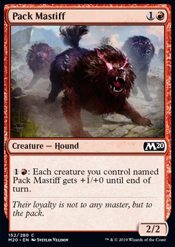 Pack Mastiff⁣ - Core 2020⁣ (Common)⁣ [152]