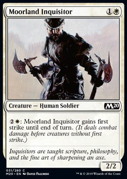 Moorland Inquisitor⁣ - Core 2020⁣ (Common)⁣ [31]