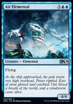 Air Elemental⁣ - Core 2020⁣ (Uncommon)⁣ [44]