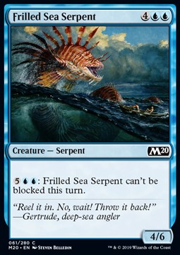 Frilled Sea Serpent⁣ - Core 2020⁣ (Common)⁣ [61]
